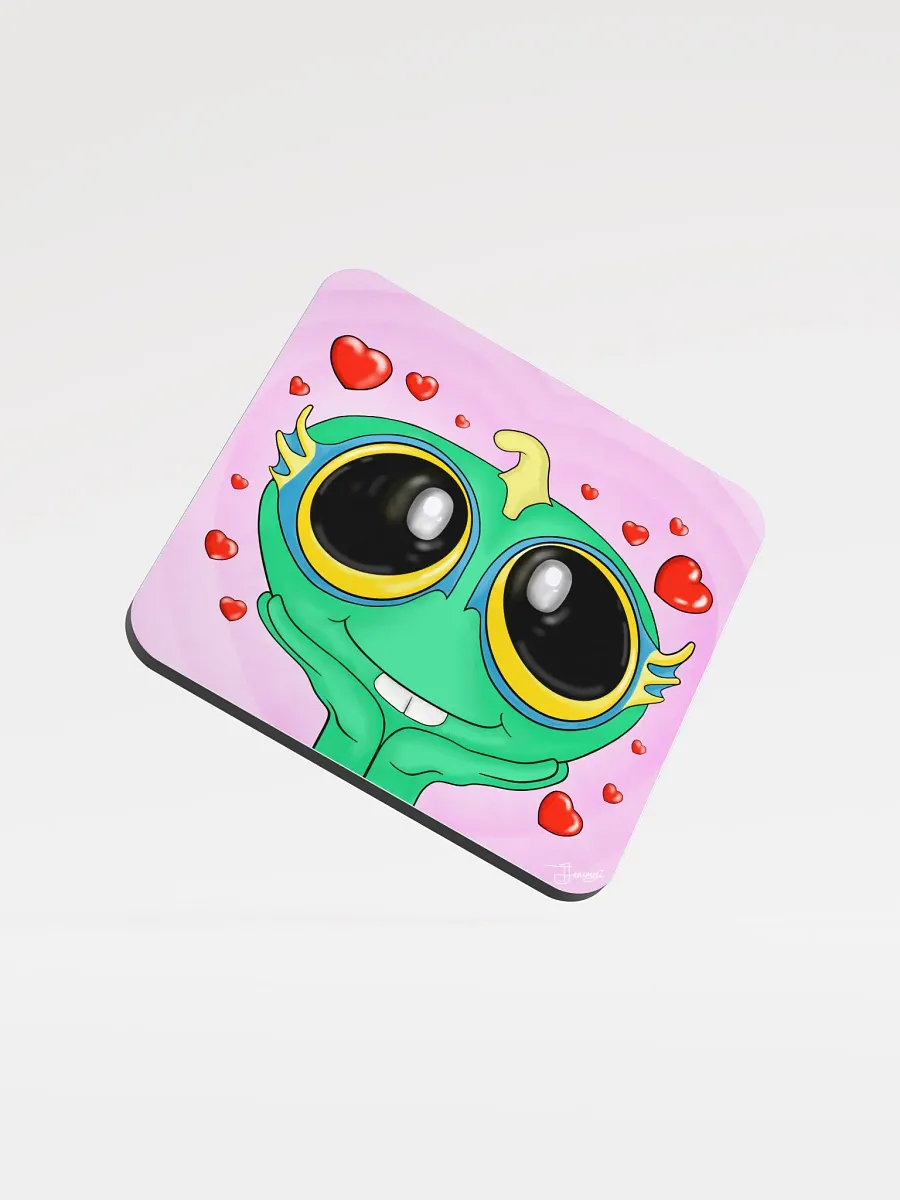 Murloc Love - Coaster (Pink) product image (1)