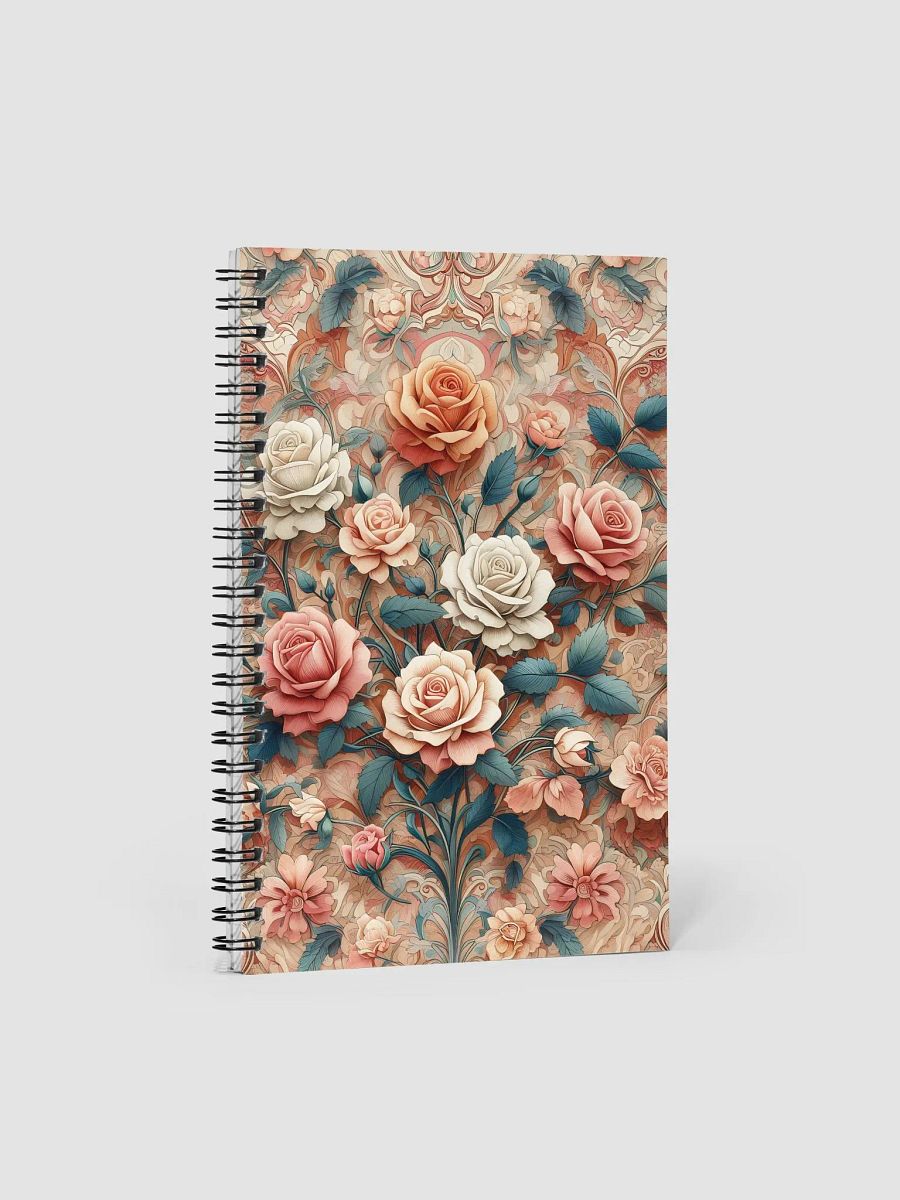 Royal Floral Spiral Notebook product image (1)