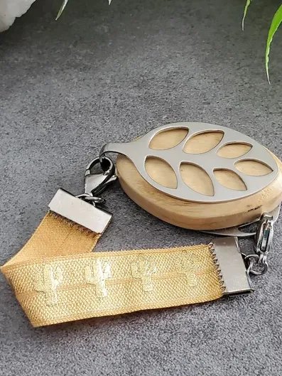 Dijon Cactus Elastic Bracelet | Handmade Accessory for Bellabeat Leaf Urban & Ivy product image (1)