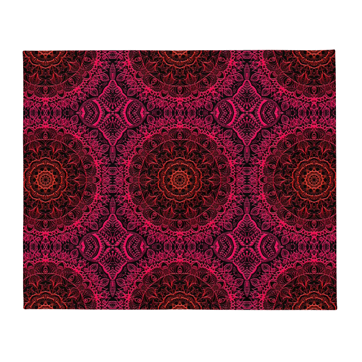 Mandala Dream Throw Blanket product image (2)