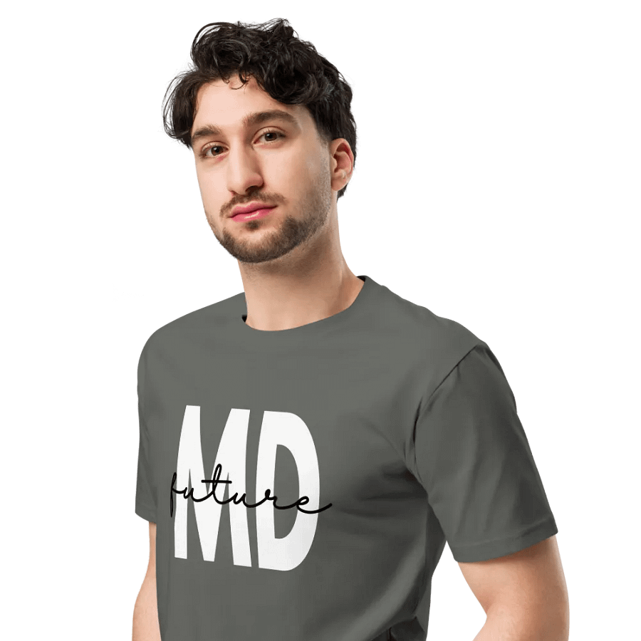Future MD Doctor Medical School Student Unisex Premium T-Shirt product image (4)