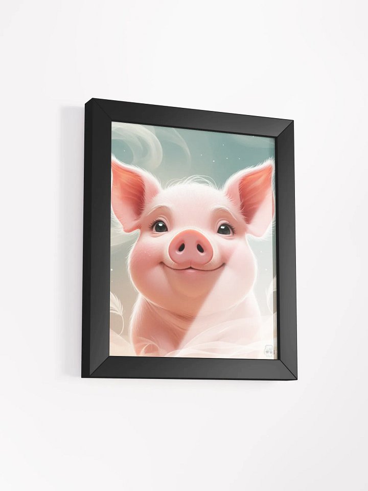 Piggy Down Piglet Framed Matte Poster product image (15)