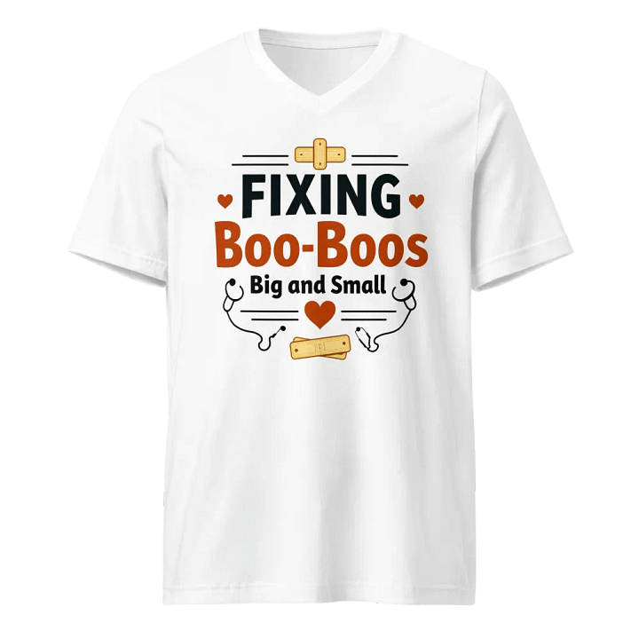 Boo-Boo Fixer V-Neck Tee product image (1)