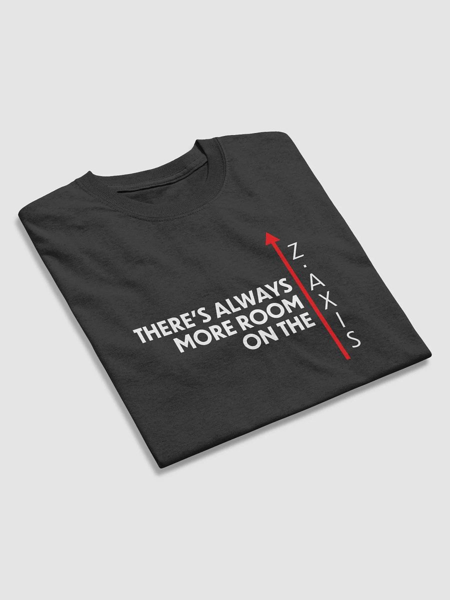More room on the Z Axis (Black) (Classic Tee) product image (4)