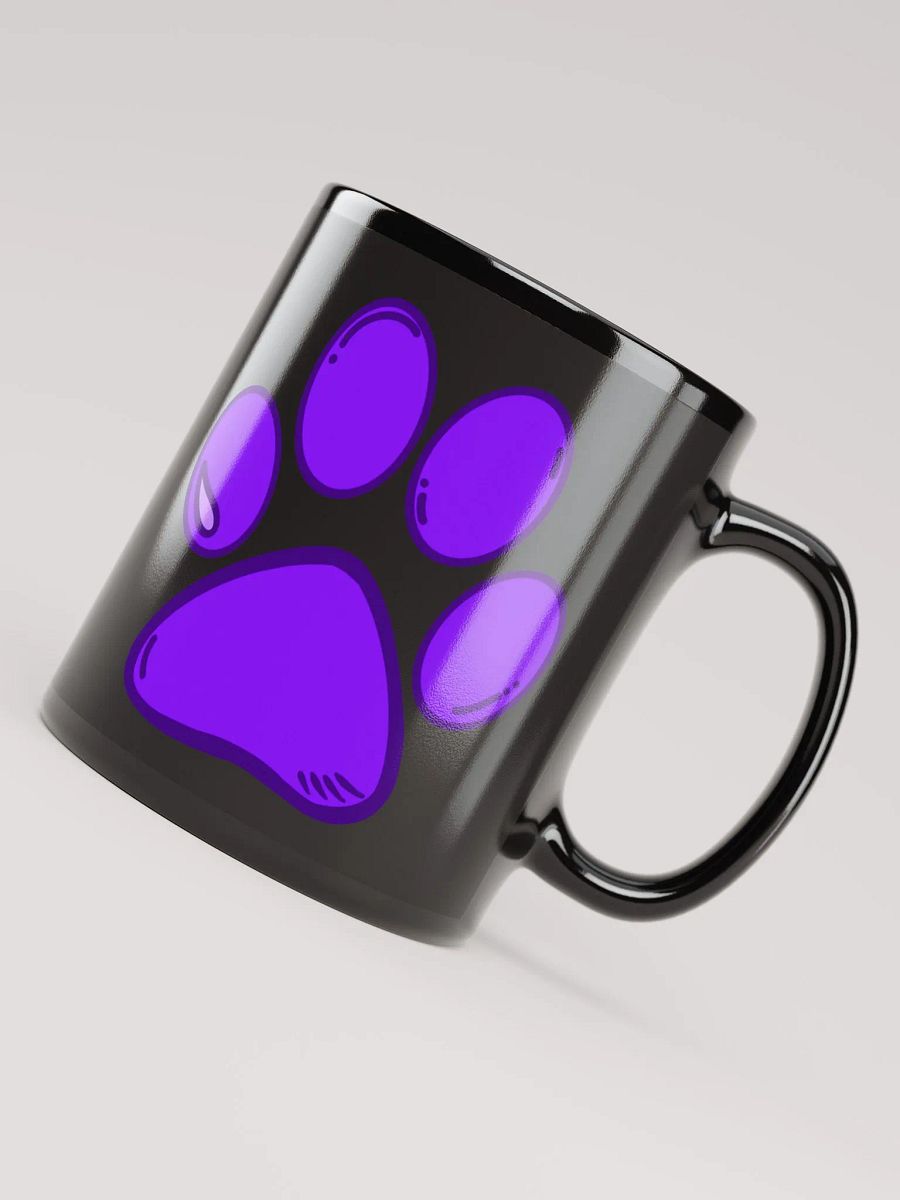 Black Purple Paw Mug product image (8)
