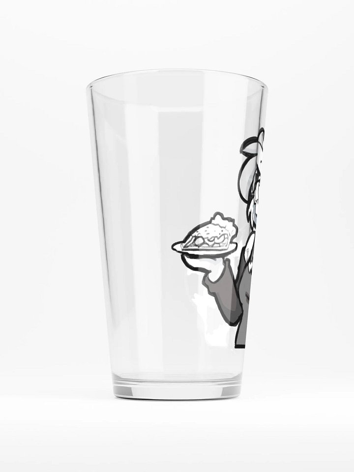 Pie-loving Red Panda Shaker Pint Glass product image (2)