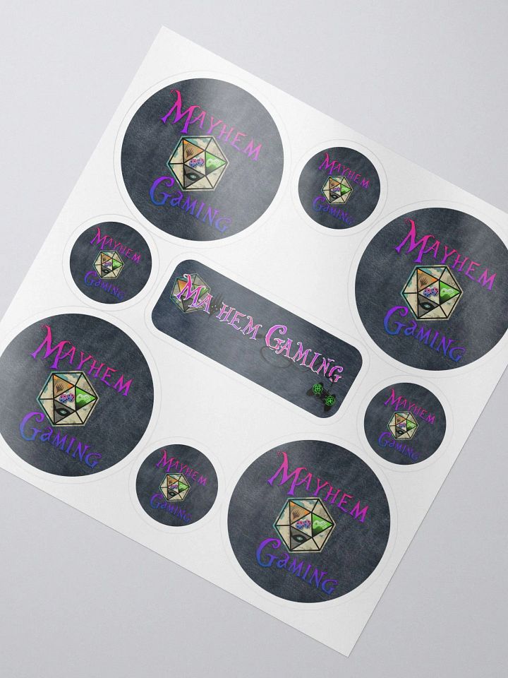 Mayhem Logo Sticker Set product image (2)