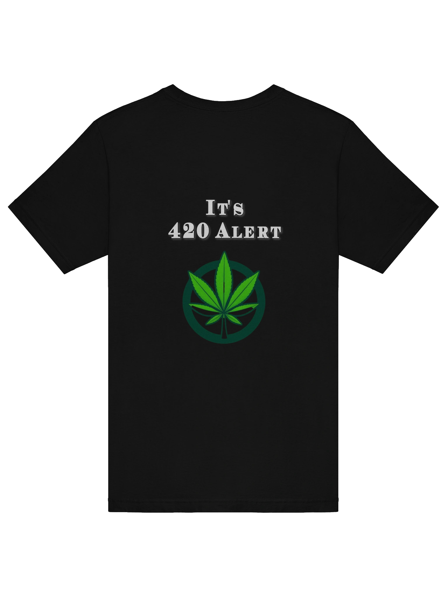 420 Alert Cannabis Leaf T-Shirt product image (38)