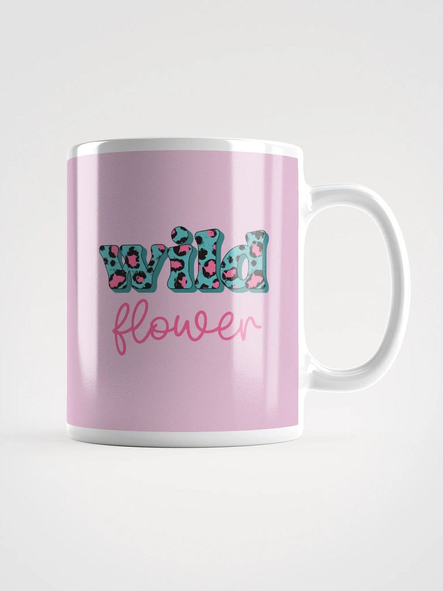 Wild Flower Leopard Print Mug product image (1)