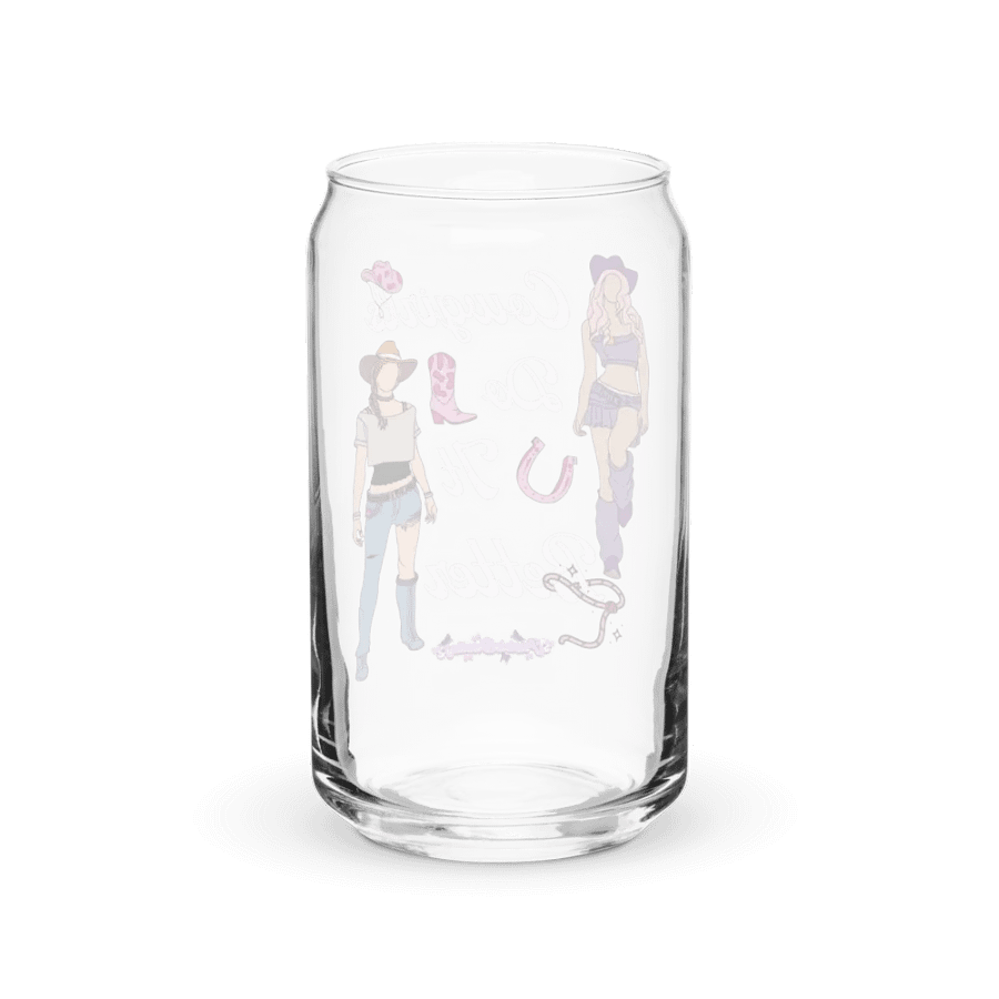 Cowgirls Do It Better Glass Can product image (38)