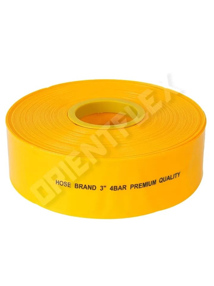 PVC Layflat Hose-Yellow product image (1)