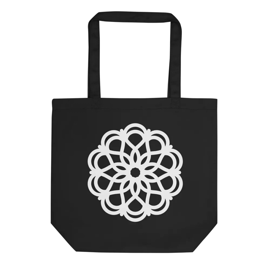 White Mandala 01 Eco-Friendly Tote Bag product image (4)