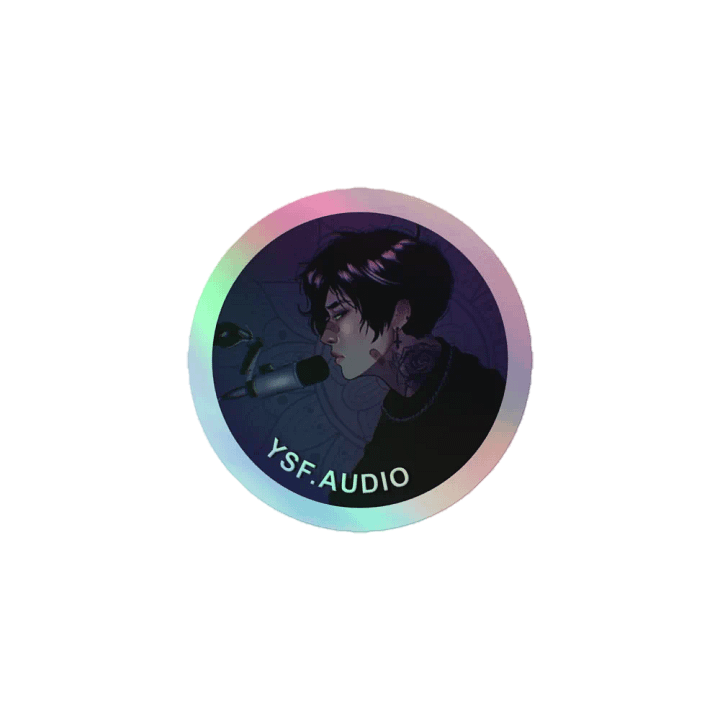 Classic YSF Circle Sticker (Holographic Sticker Collection) product image (1)
