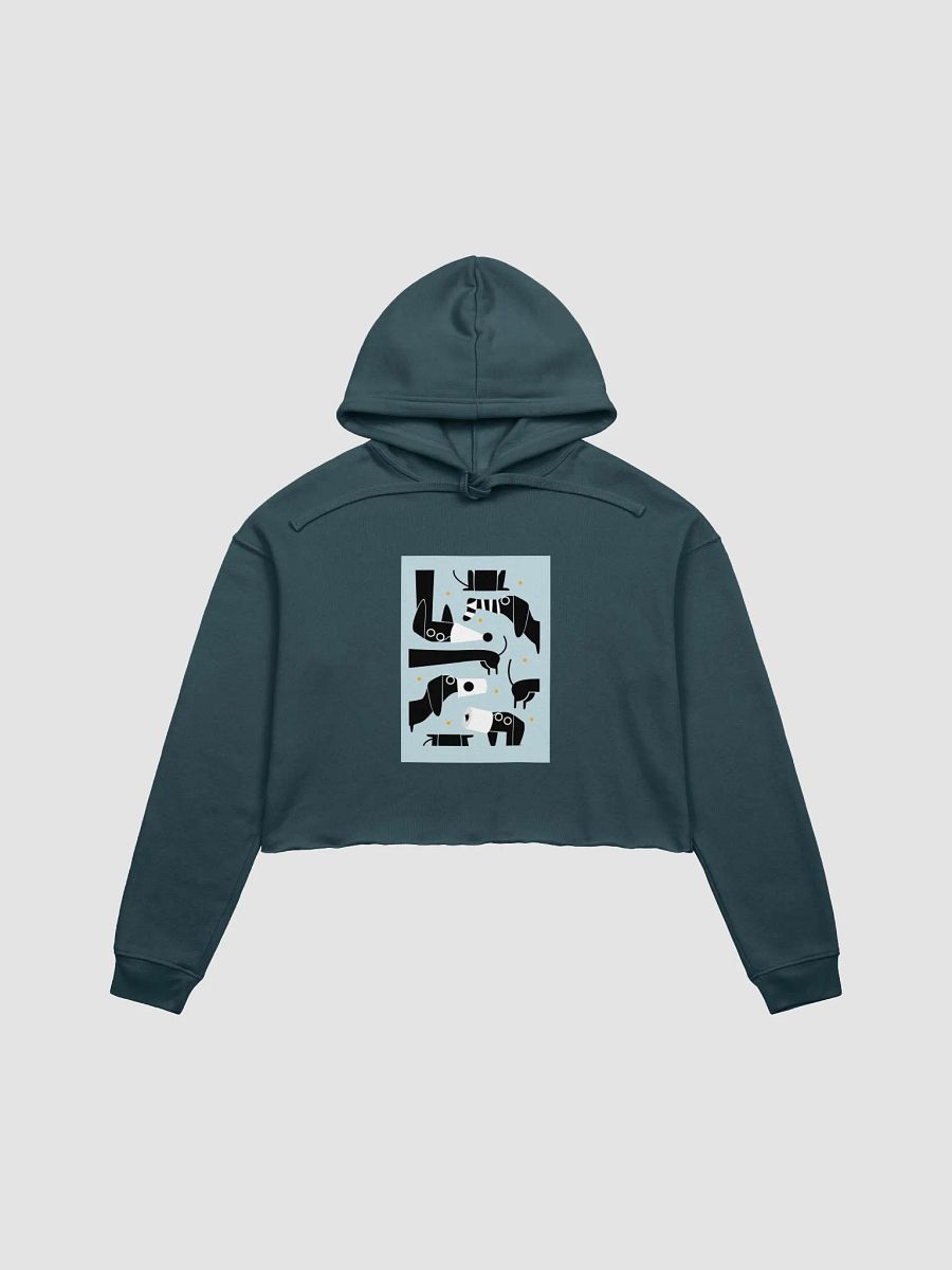 Playful Pup Paradise Crop Hoodie product image (5)