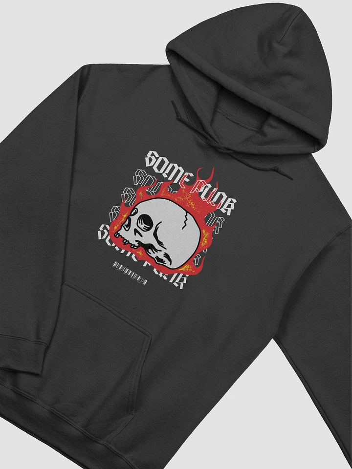 Flaming Skull Hoodie product image (1)