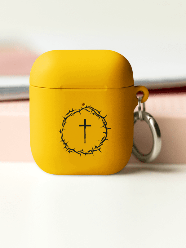 Crown of Thorns Cross AirPods Case product image (2)