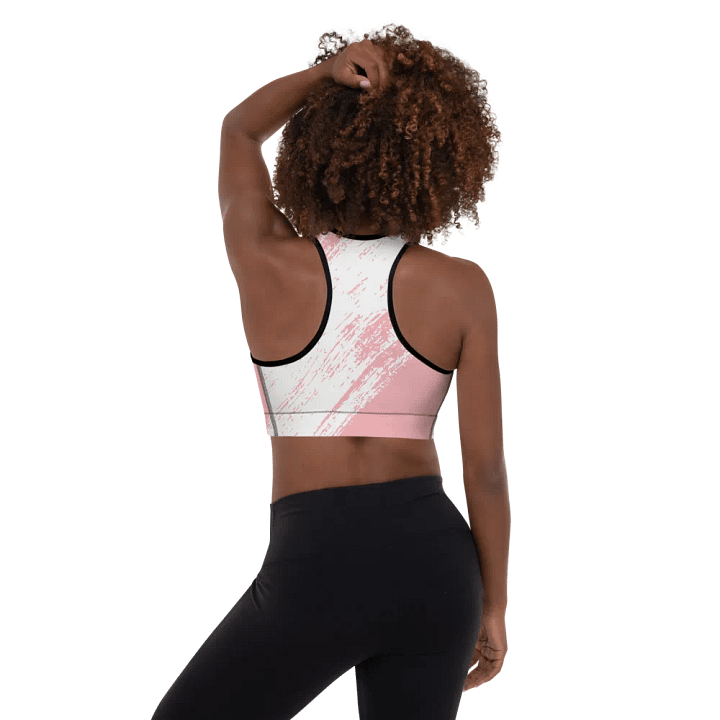 Iconic All-Over Print Padded Sports Bra product image (2)