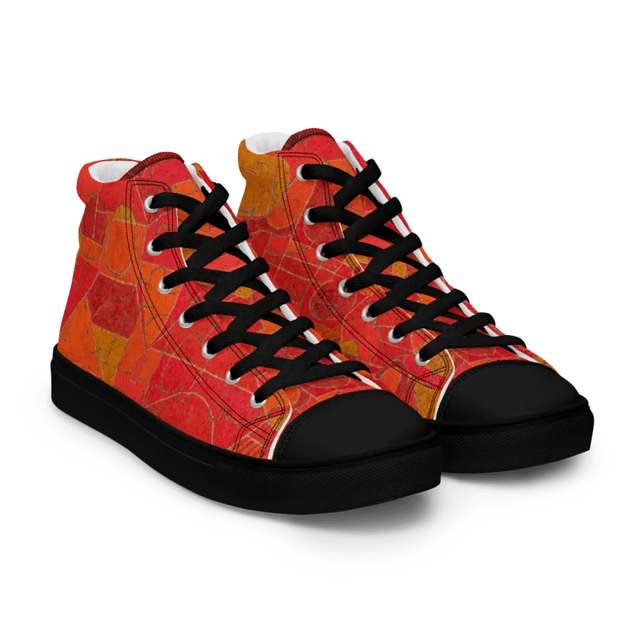 Boondoggled Men's High Top Canvas Shoes product image (9)