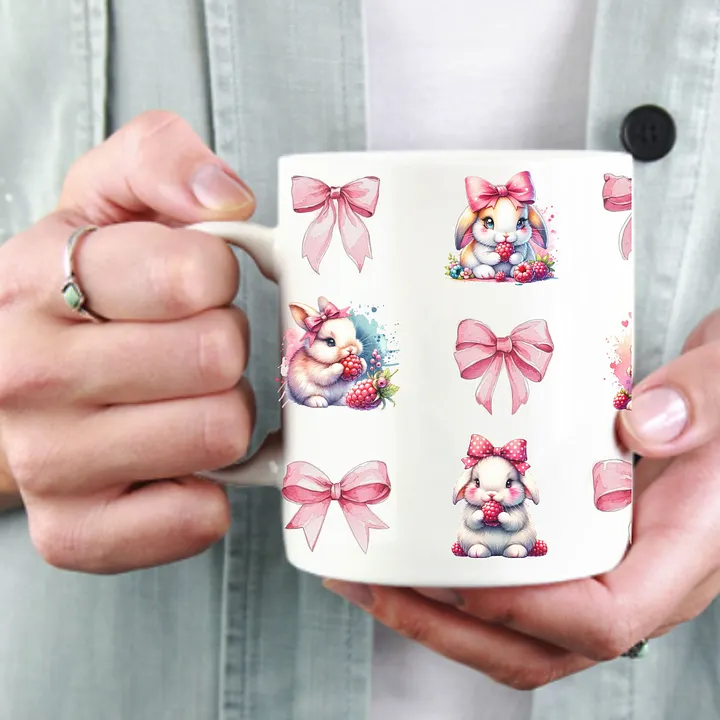 Easter Bunnies & Blooms Mug product image (1)