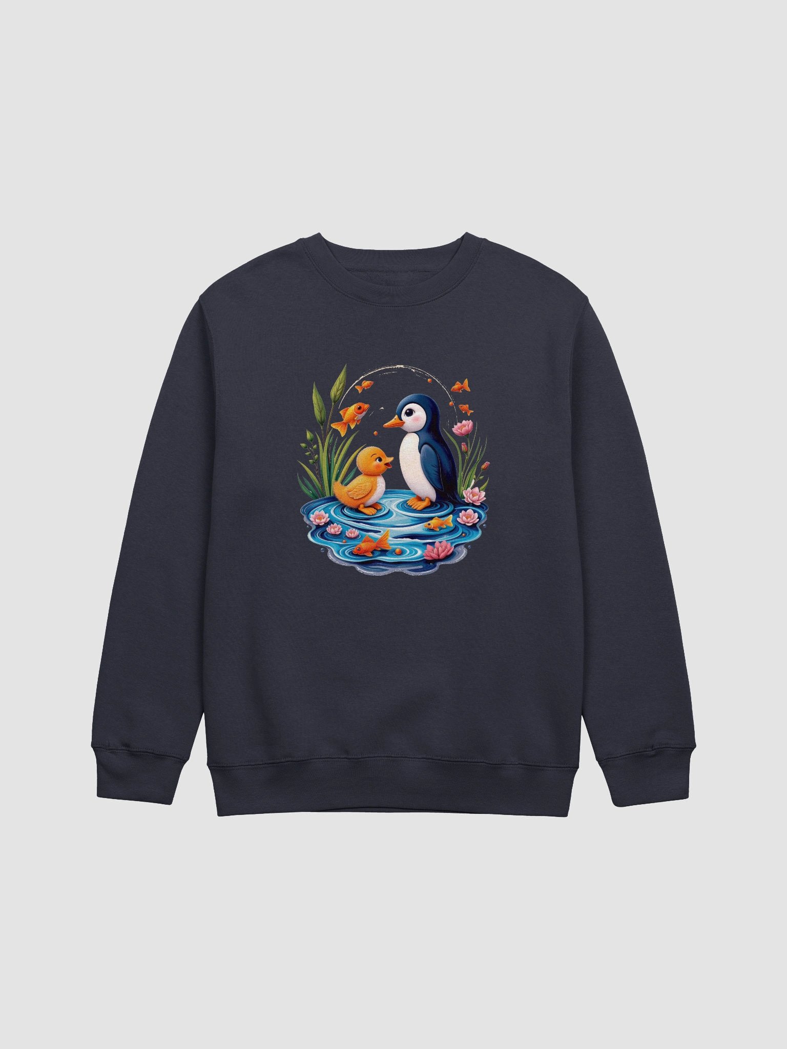 Lotus Pond Adventure Crewneck Sweatshirt product image (2)