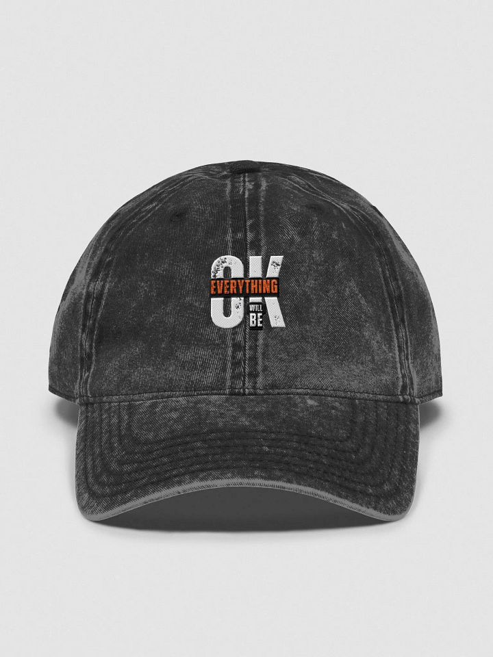 Everything Will Be OK Cap – Embroidered Positive Vibes Hat | Classic & Comfort Fit product image (1)