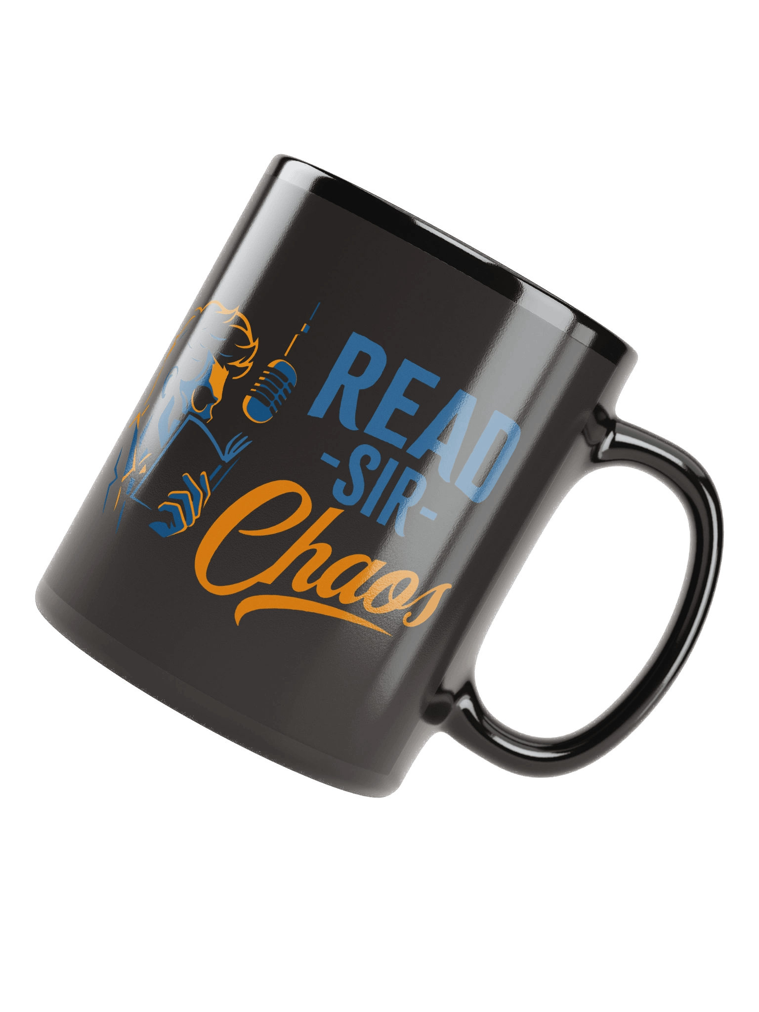Read | Sir Chaos Black Mug product image (4)