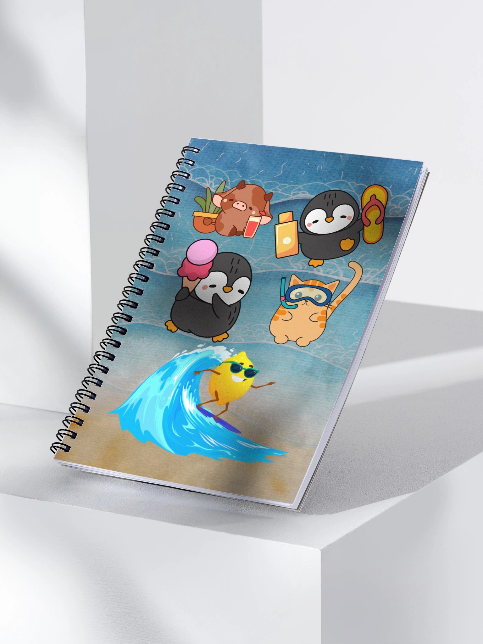 Beach Day Fun Spiral Notebook product image (3)