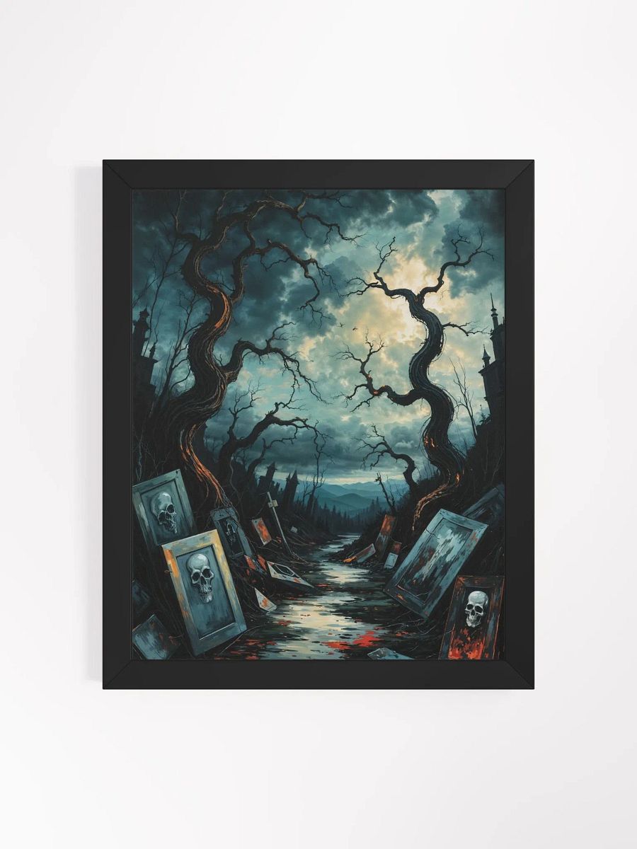Eternal Haunting Path Framed Print product image (3)