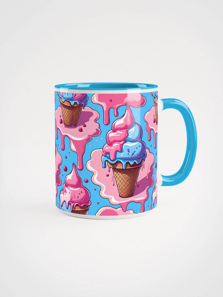 11oz Drinking Mug | Melted Icecream | Colourful Inside product image (1)