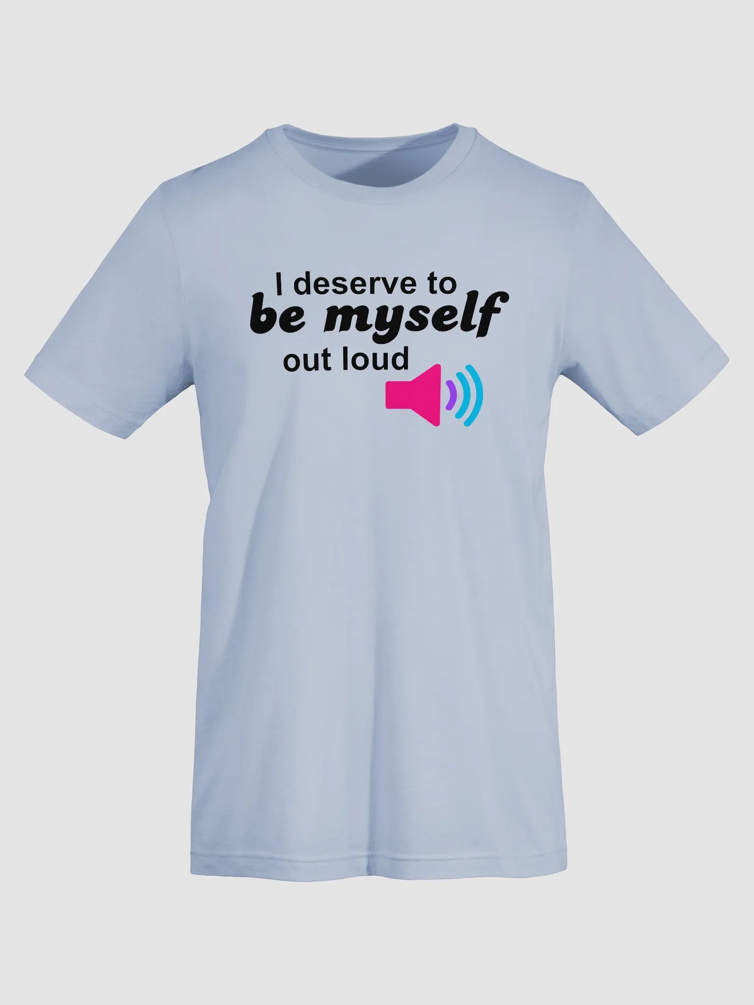 be myself out loud androgyne t-shirt product image (5)