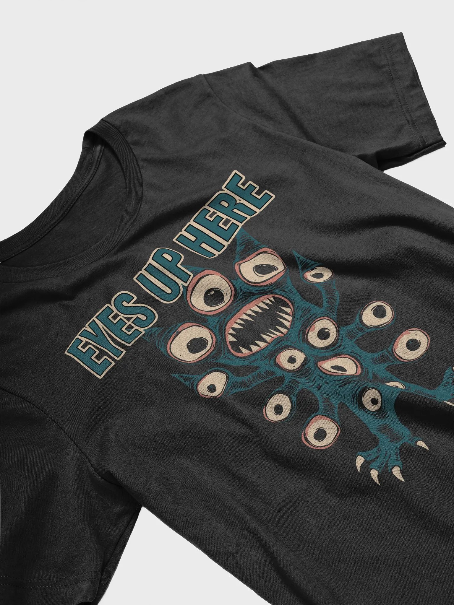 Eyes Up Here Unisex T-Shirt product image (3)