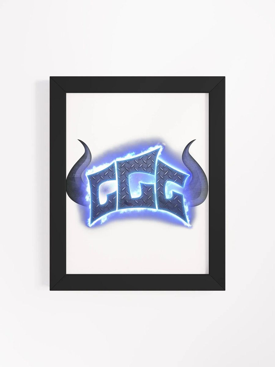 GGG Fire Logo Matte Poster product image (124)