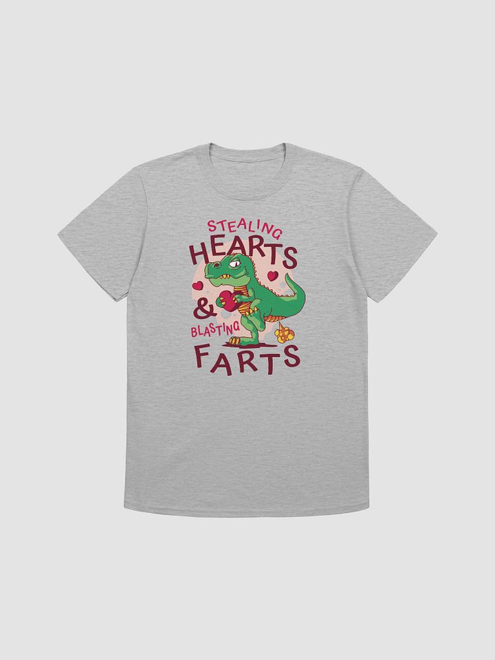 Mischievous Dino Heart Stealer T-Shirt product image (2)