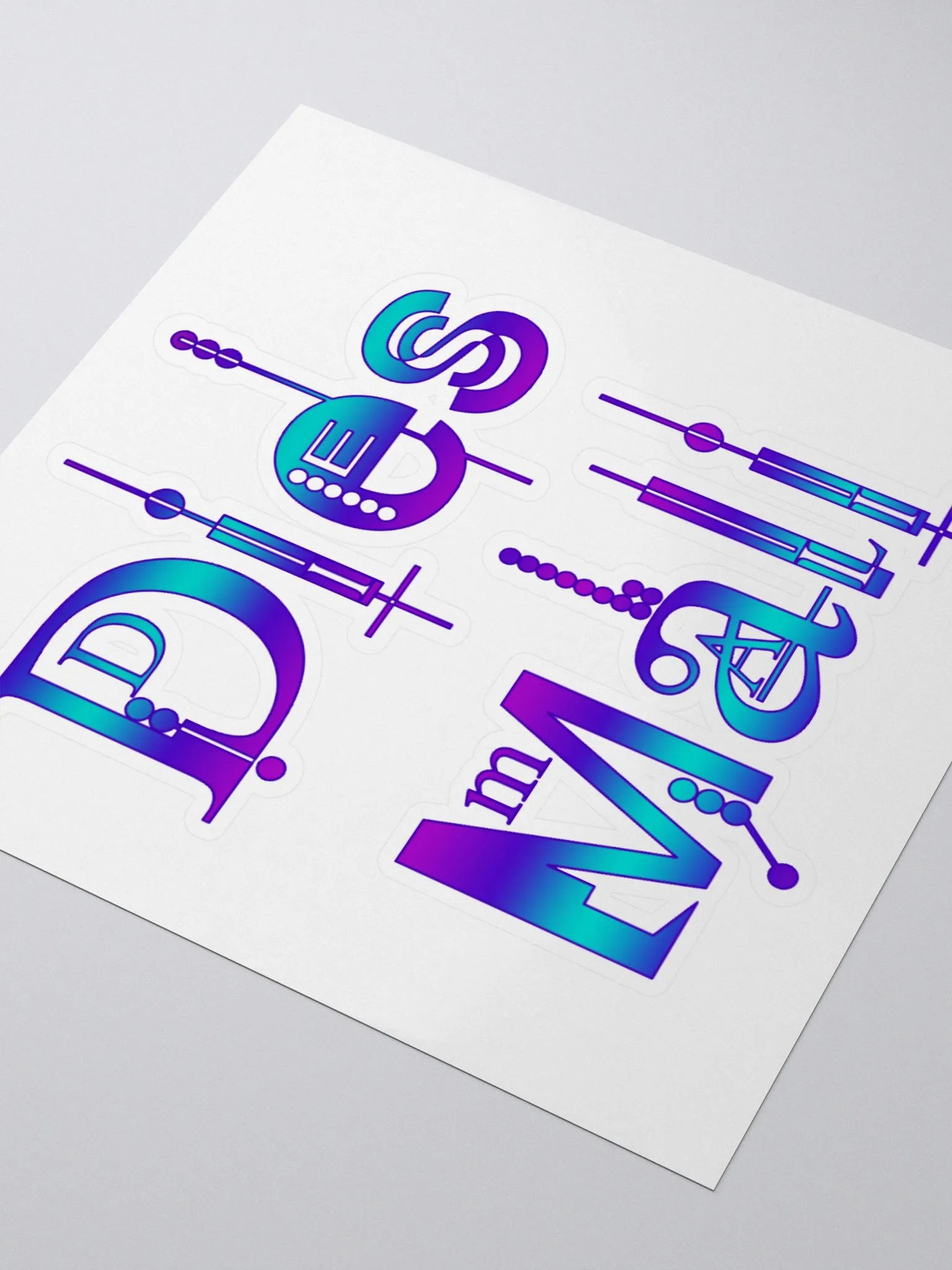 Dies Mali Kiss-Cut Sticker product image (9)