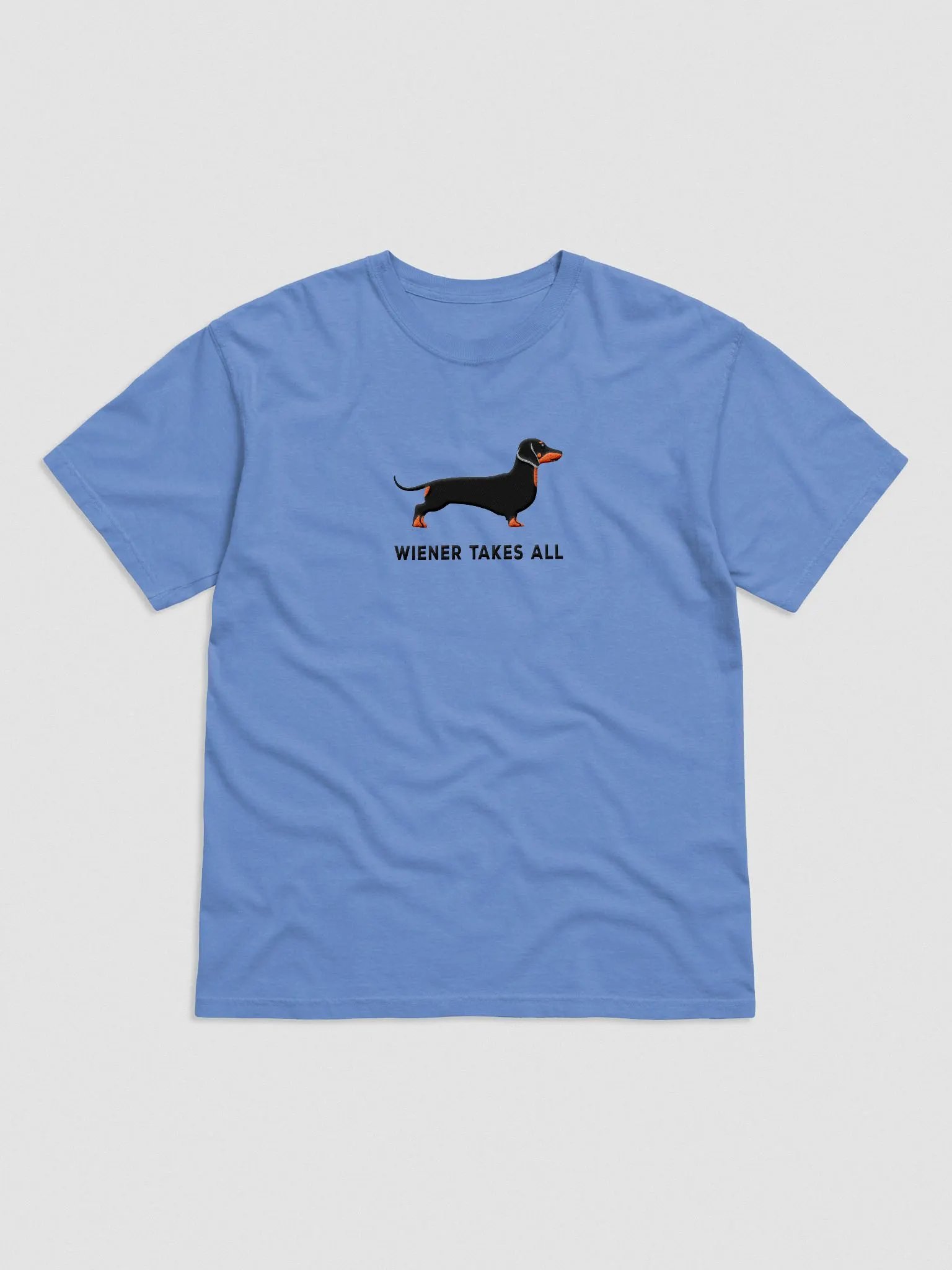 Wiener Takes All T-Shirt(Embroidered) of a Dachshund product image (4)