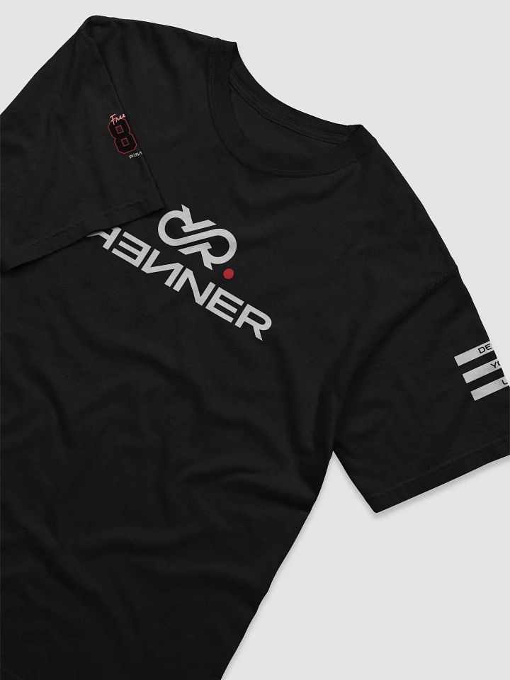 RENNER LOGO STRIPE TEE - Black product image (1)