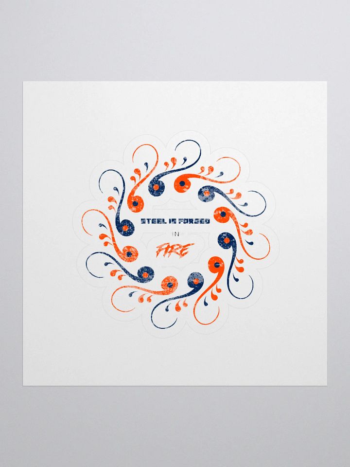 Forged In Fire Mystic Mosaic Kiss Cut Stickers product image (1)