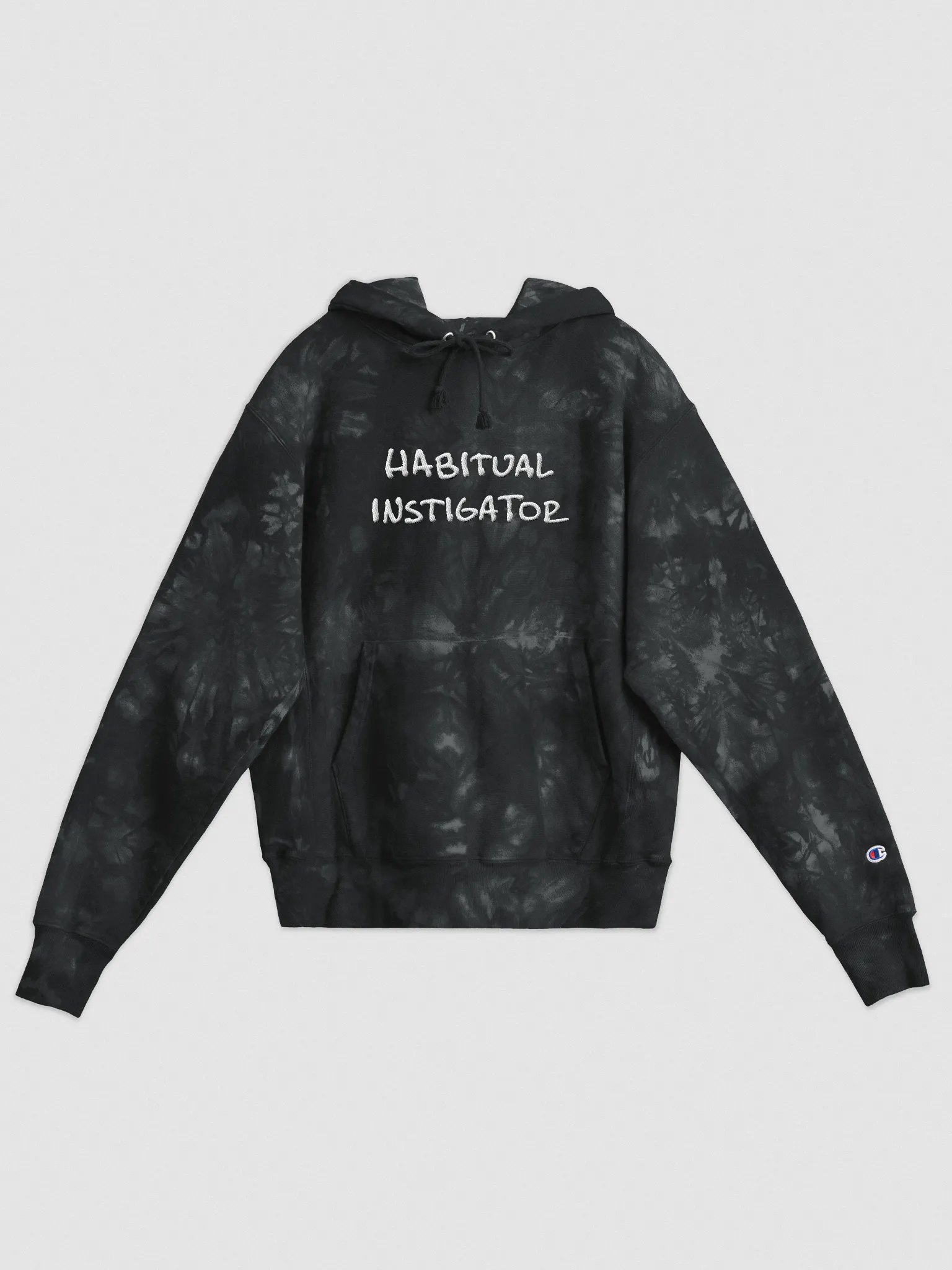 HABITUAL INSTIGATOR (original design) champion hoodie product image (3)