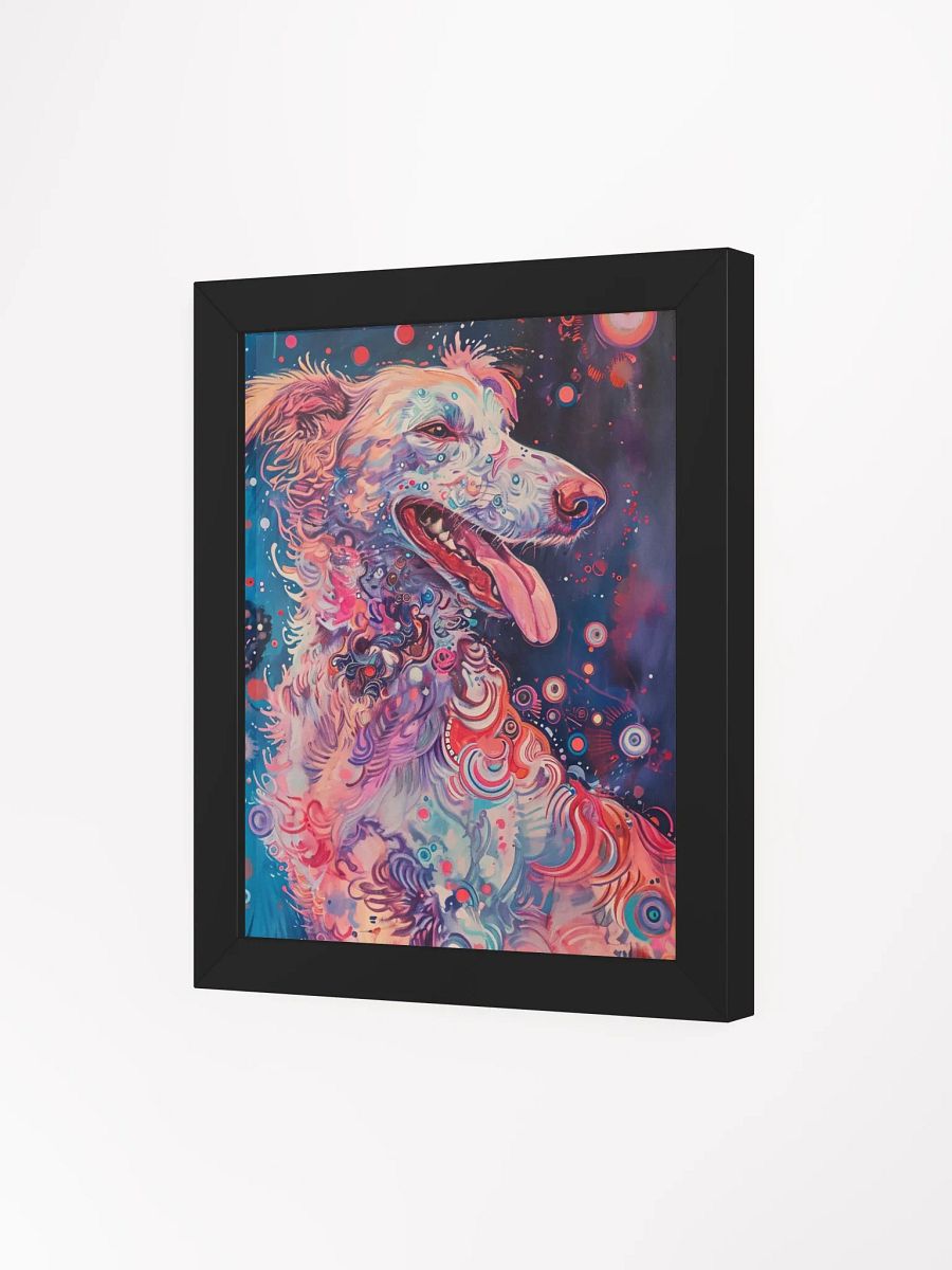 Cosmic Canine Joy - Framed Poster product image (9)