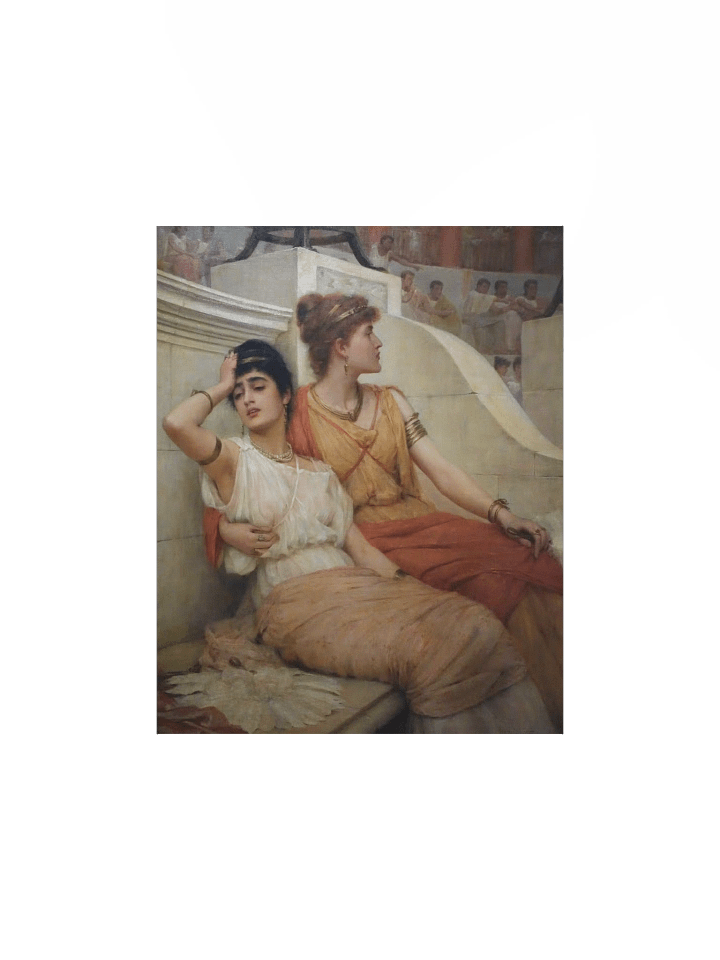 "A Roman Holiday" by Frank Markham Skipworth Poster product image (1)