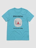 Beware of the people at the top of the bell curve (Triblend Short Sleeve) product image (4)