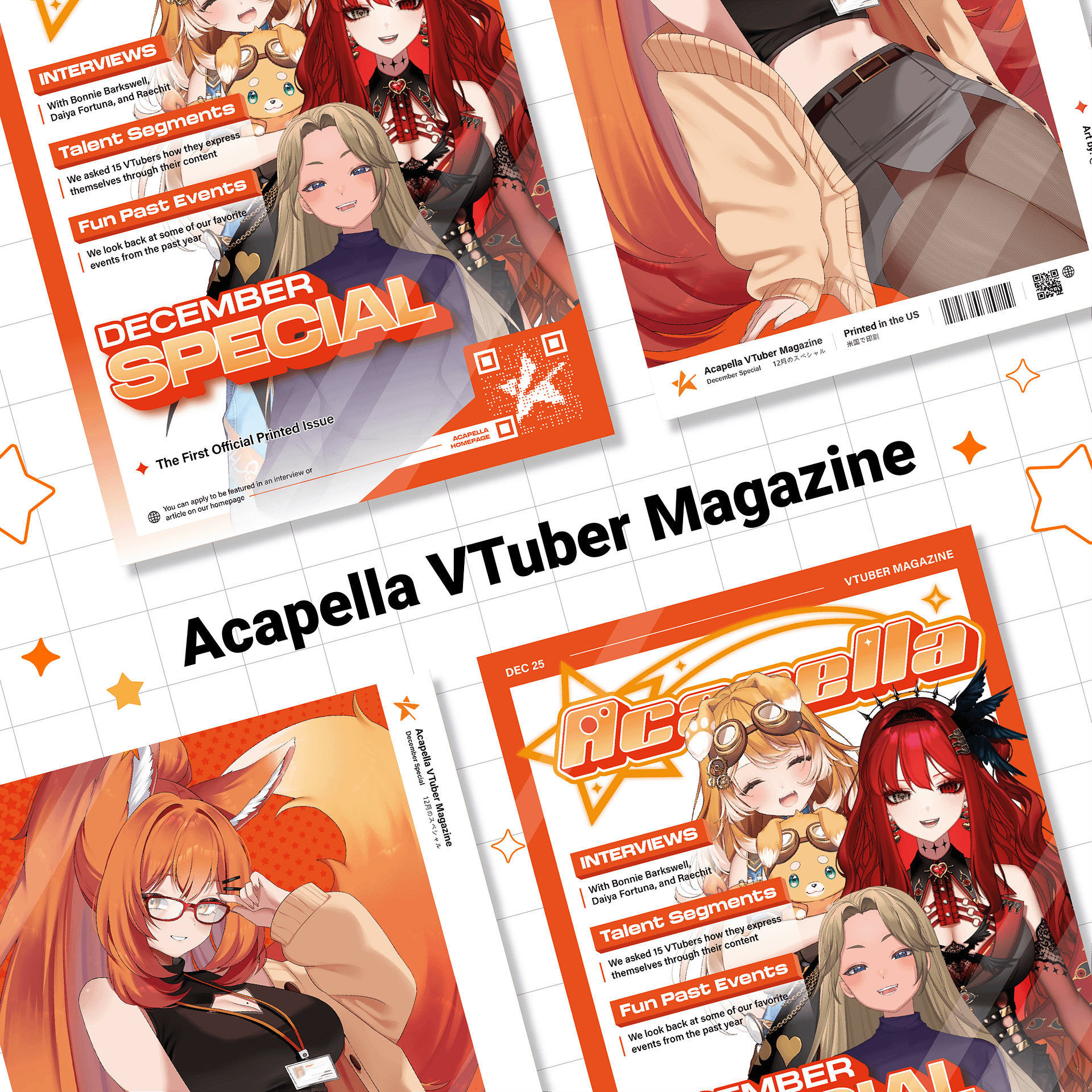 Acapella VTuber Magazine [PREORDER] product image (1)