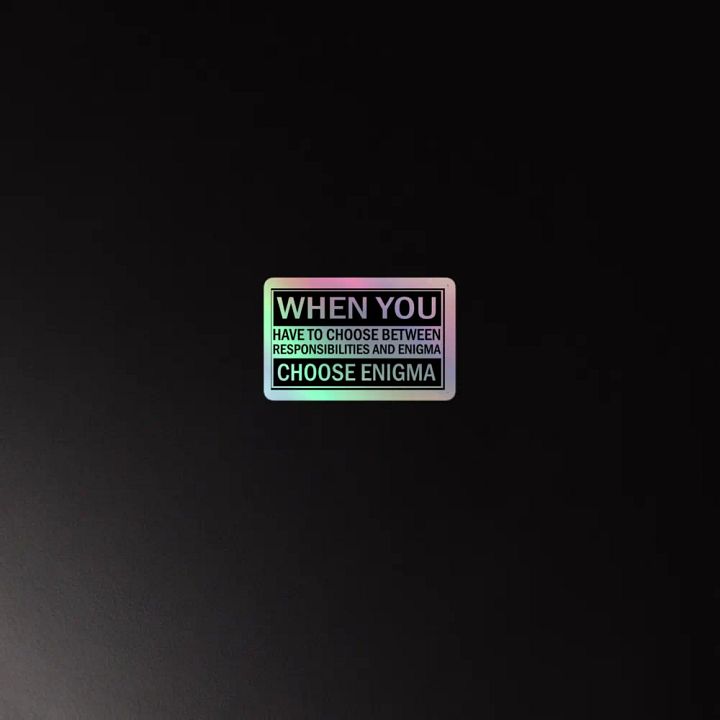 ENIGMA sticker product image (4)