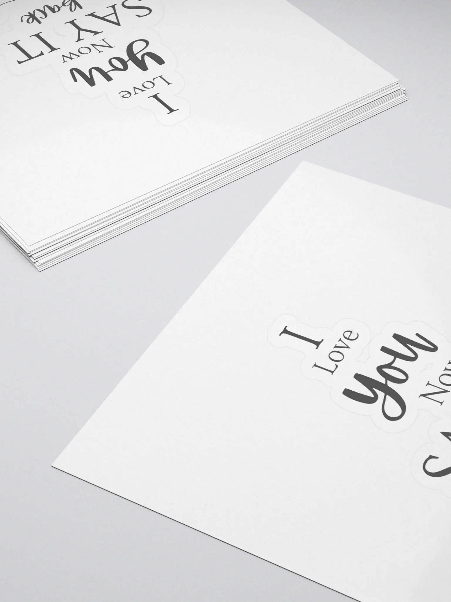 Jk's Love Phrase Stickers product image (4)