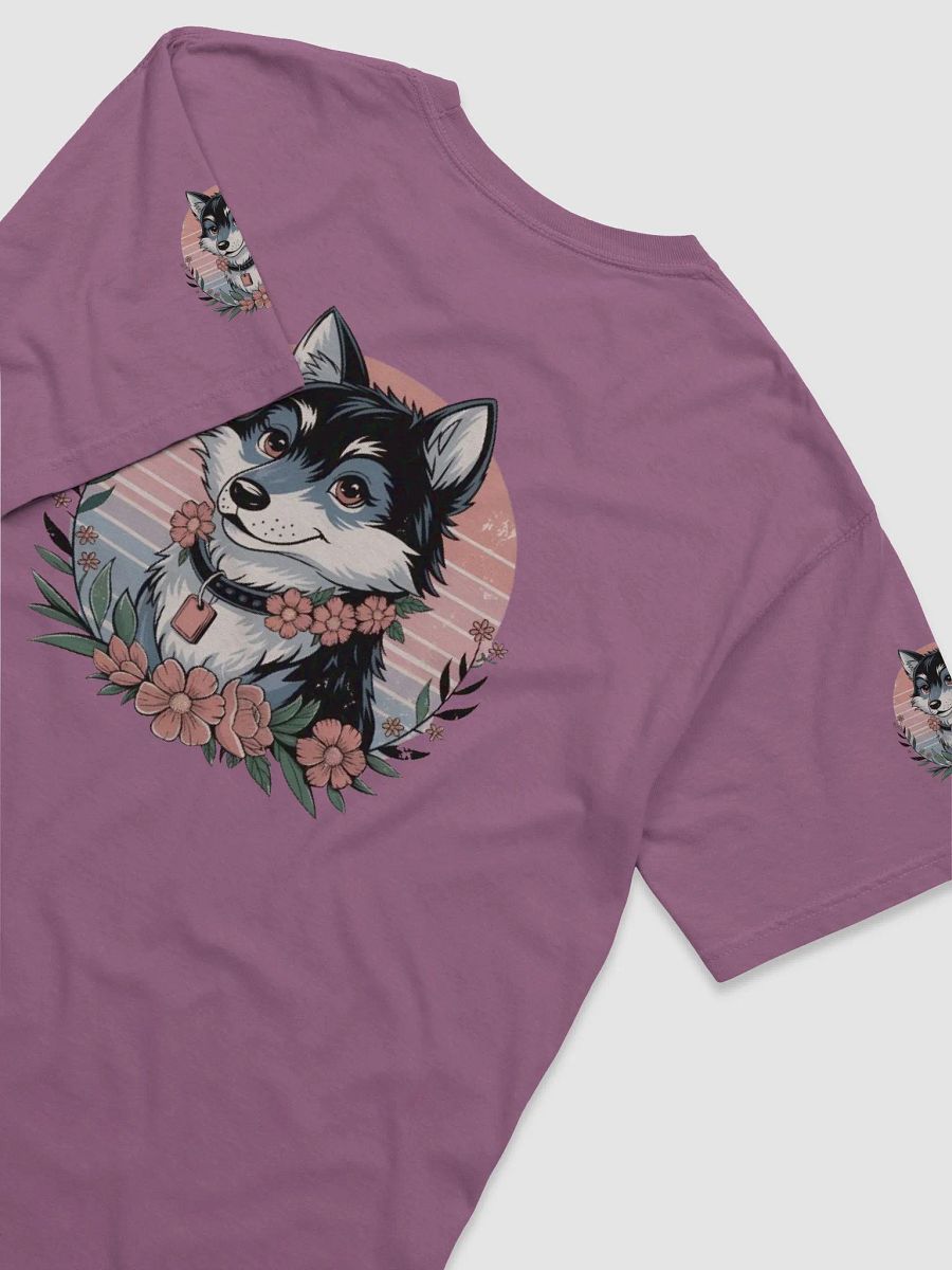 Floral Husky Cartoon T-Shirt product image (40)