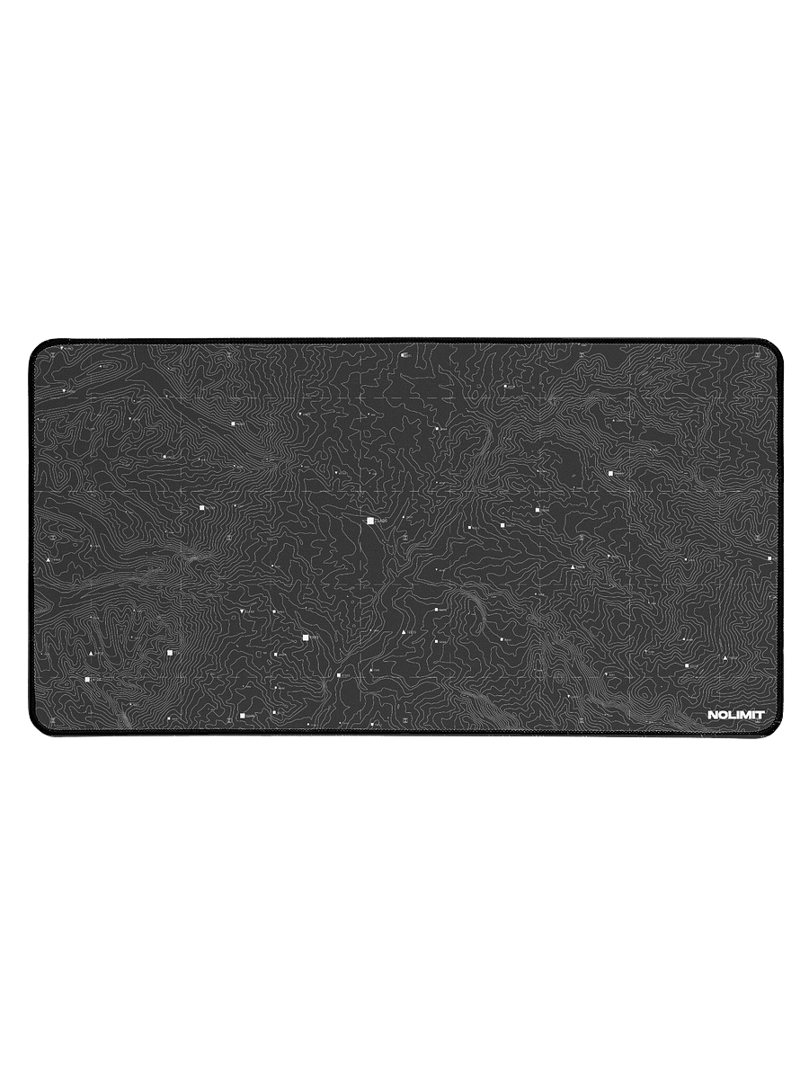 NOLIMIT M size gaming mat - Topographic Mapping Night Vision product image (1)