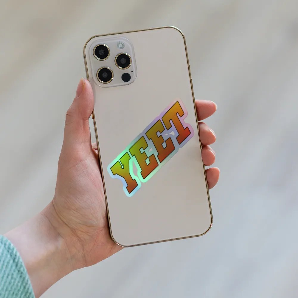 YEET Holographic Sticker Sheet Set product image (8)