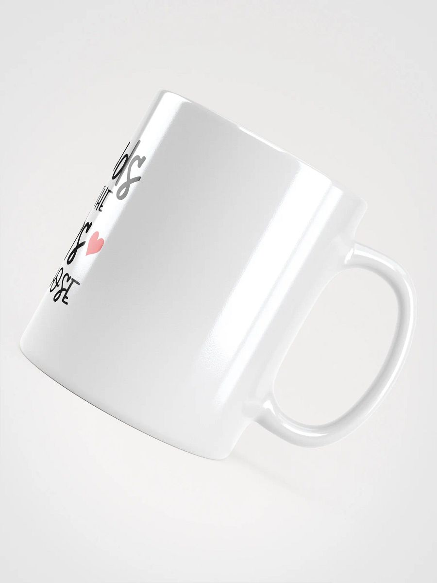 'Friends are the Sisters We Choose' White Glossy Mug product image (3)