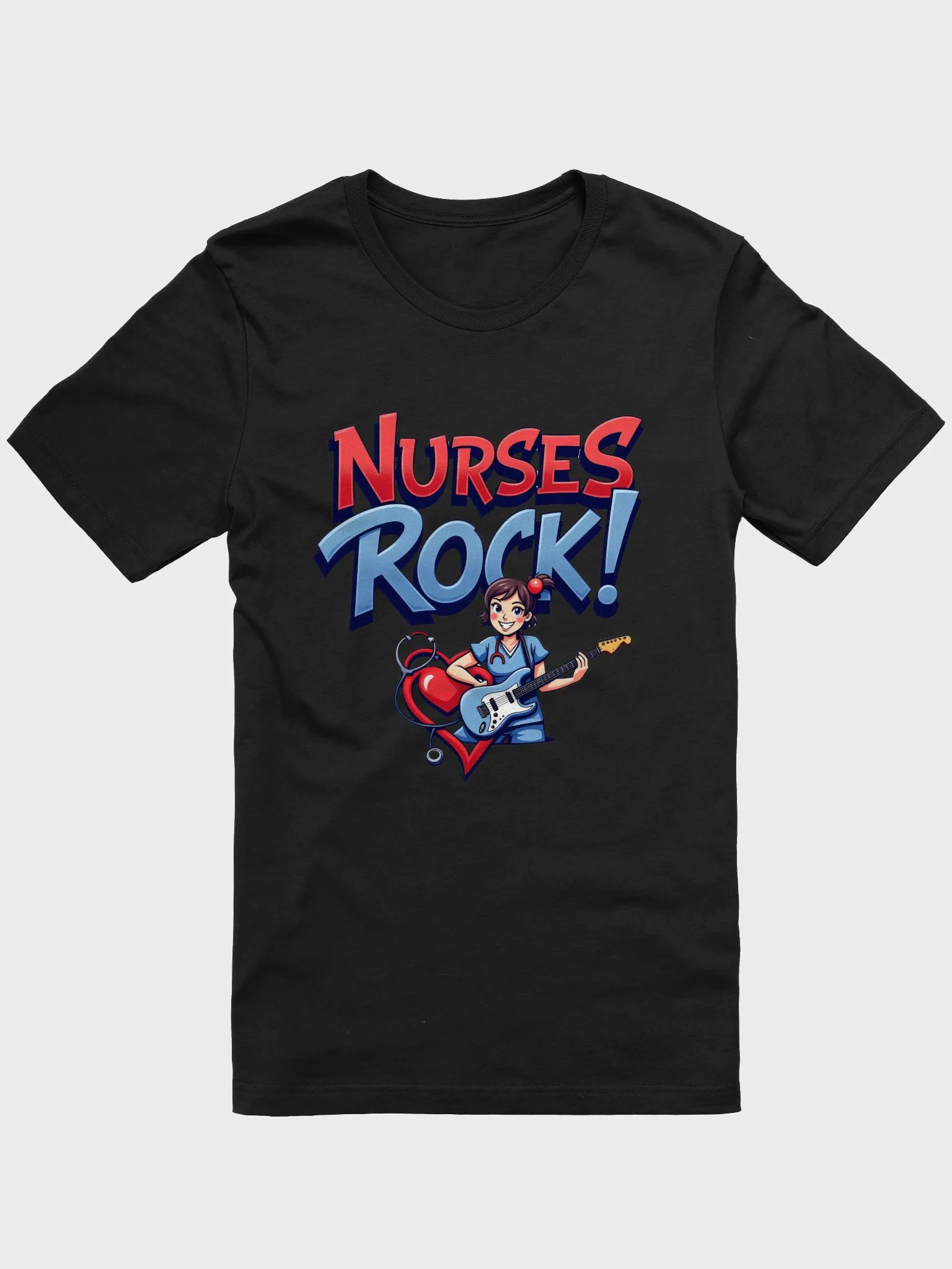 Rockstar Nurse Graphic Tee product image (3)