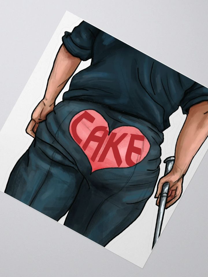 Geralt Cake Sticker product image (7)